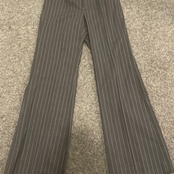 Club Monaco Charcoal with blue stripe Baxter Ursula Pant - Picture 1 of 6
